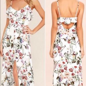 Floral maxi dress